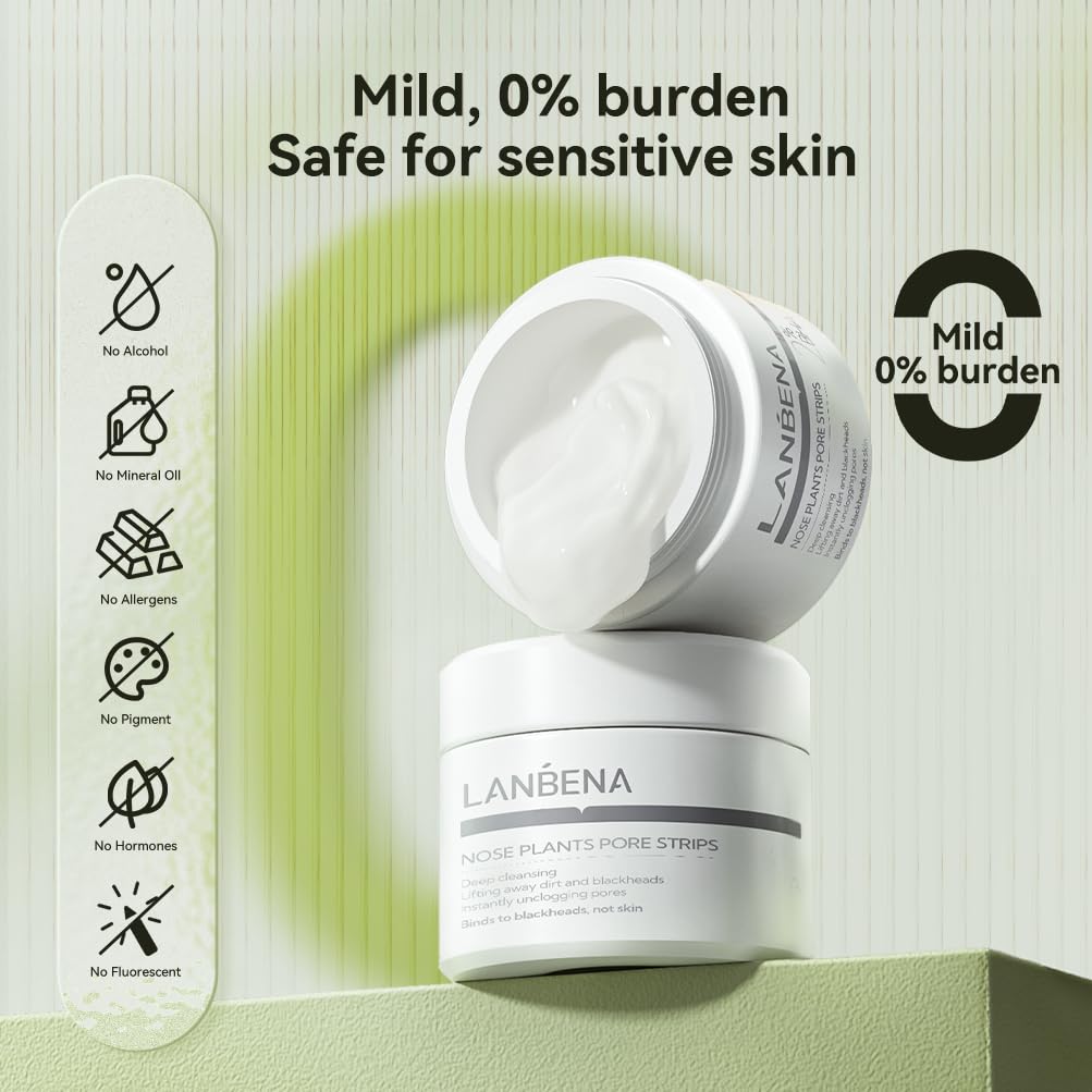 LANBENA masque charbon visage purifiant aide à resserrer les pores.