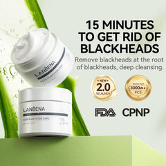 LANBENA masque purifiant visage, nettoyage en profondeur des impuretés.