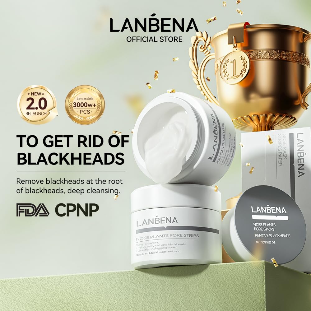 LANBENA nettoyage visage rapide : routine efficace pour les pores.