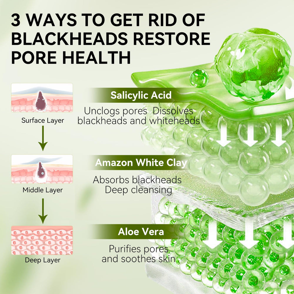 LANBENA Bandes Botanique Naturelle: ingrédients naturels pour clarifier la peau.