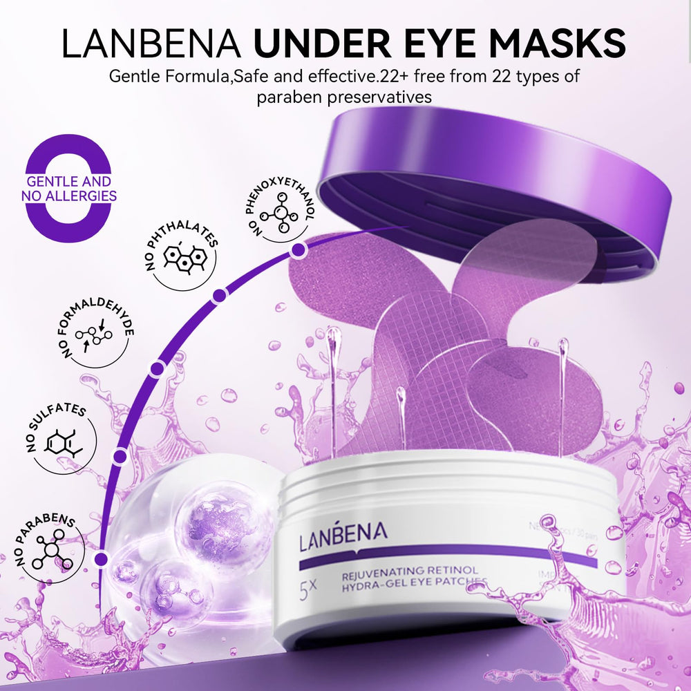 Emballage LANBENA 30 paires, pratique et économique.