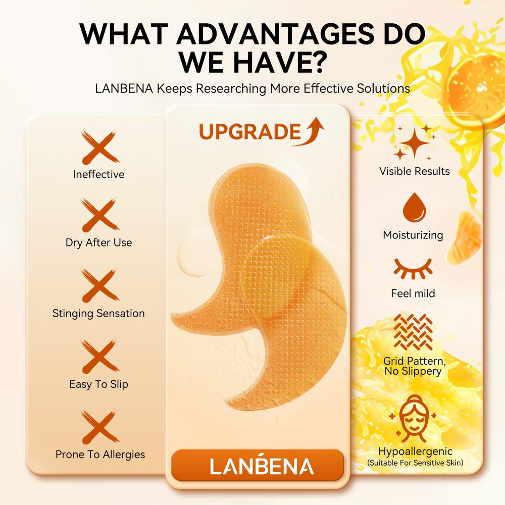 LANBENA Patchs Yeux Avant Maquillage – hydratation rapide.