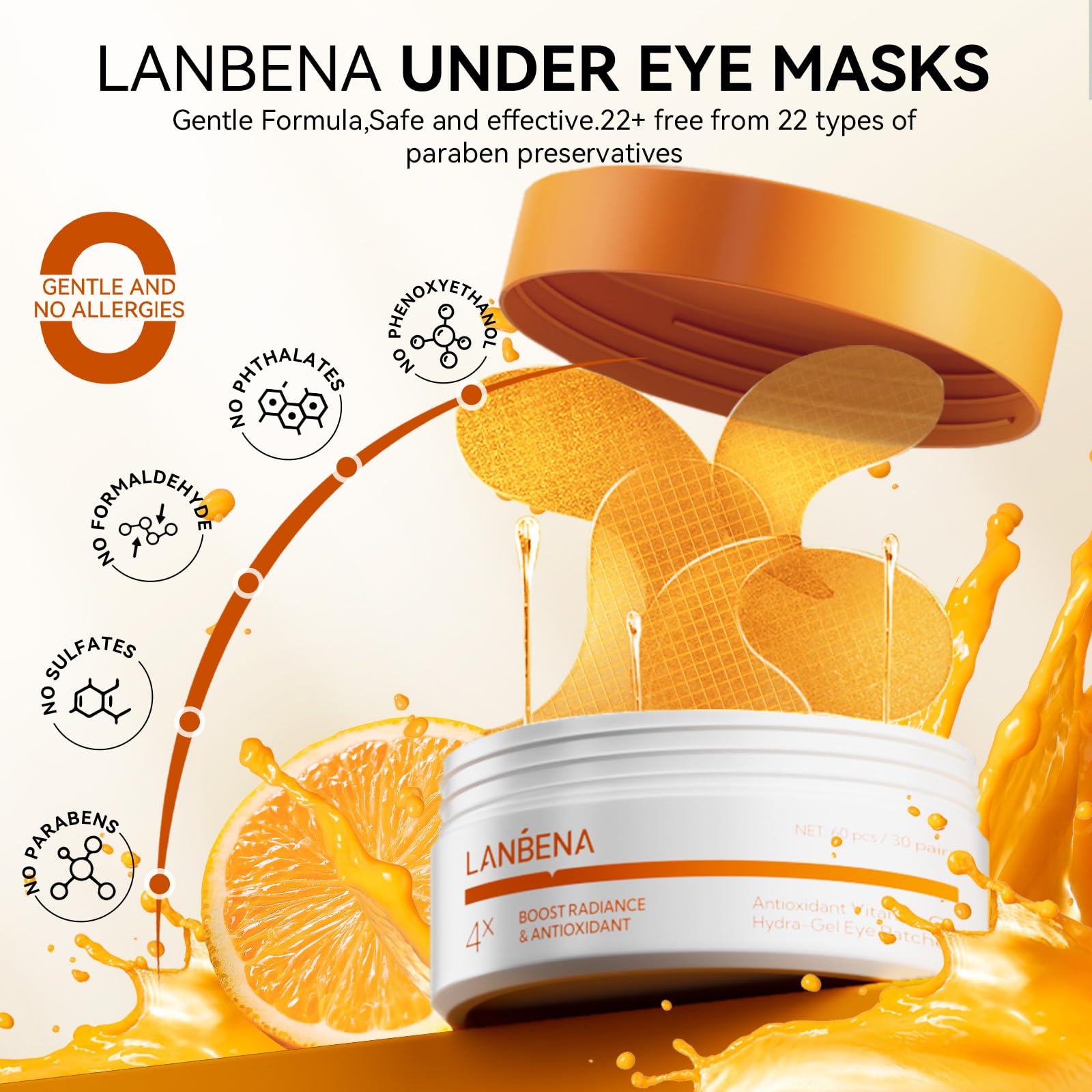 LANBENA Patchs Yeux Cadeau Idéal – parfait comme cadeau.