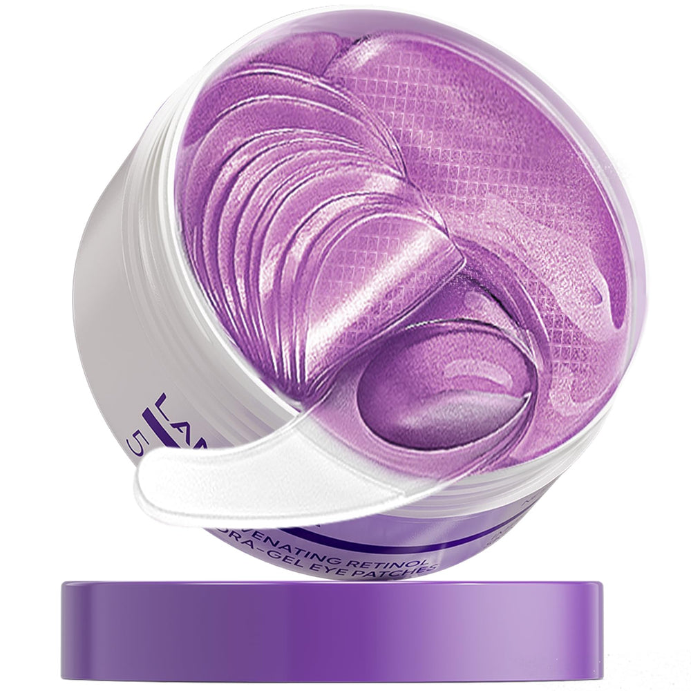 Patchs LANBENA retinol pour yeux rafraîchissants atténuent cernes.