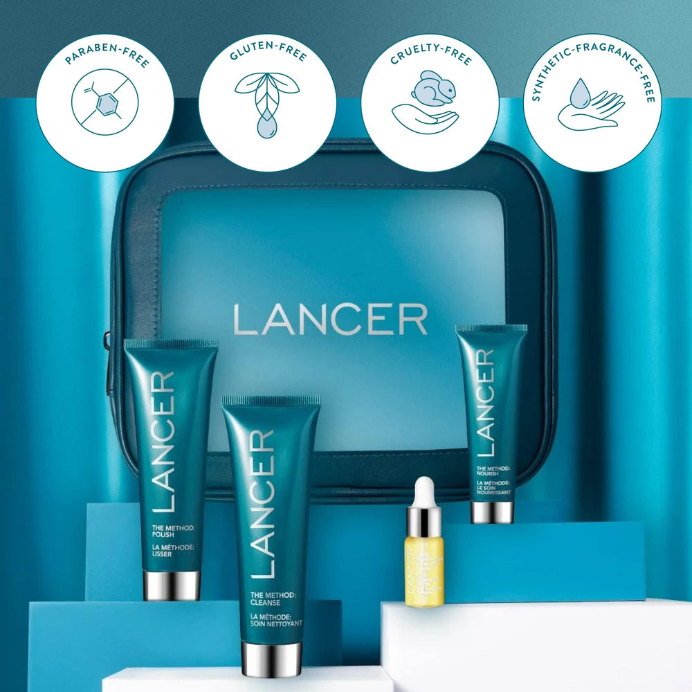 Coffret trois étapes Lancer Method Intro pour routine complète à domicile