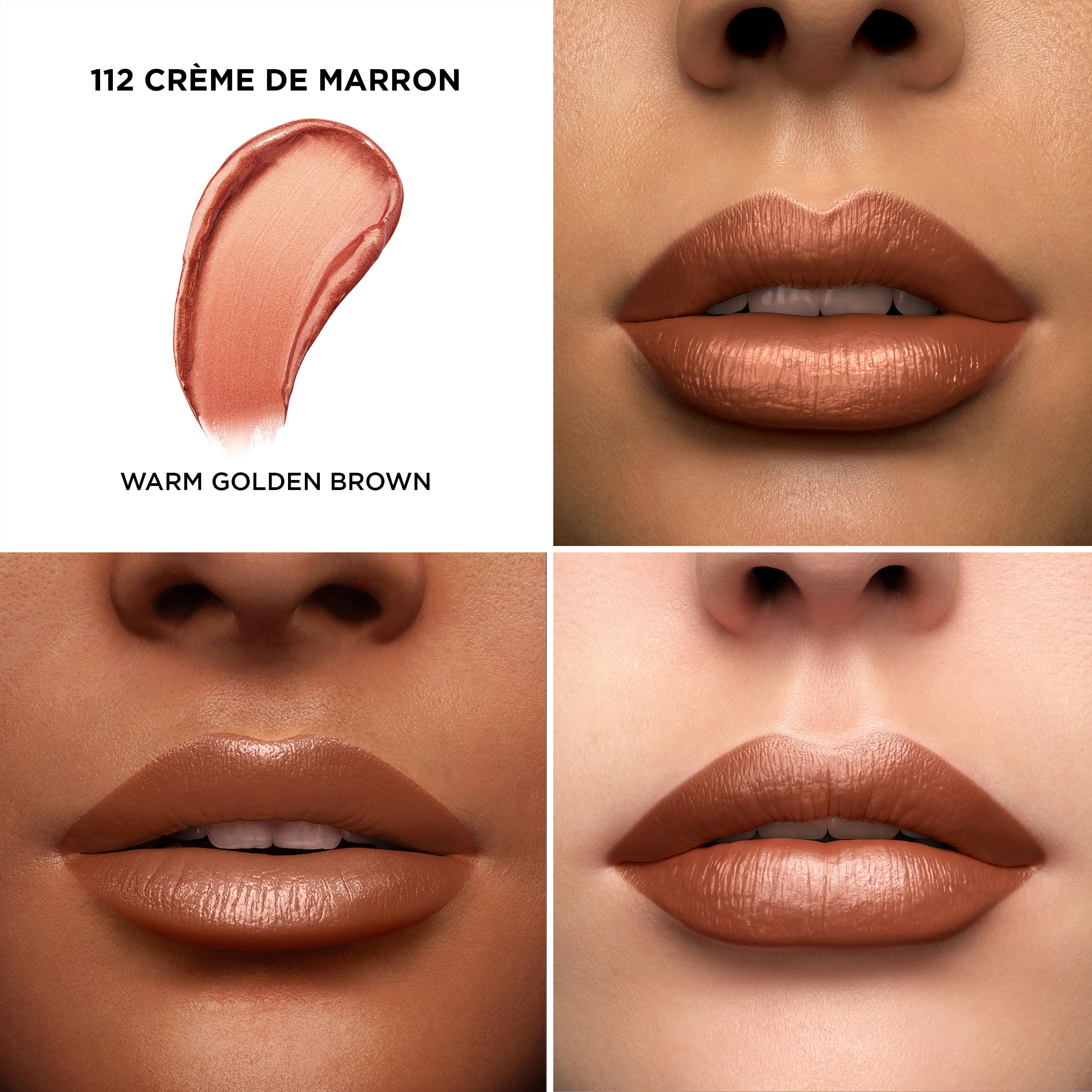 Lancôme L'Absolu Rouge Crème de Marron: emballage luxe et couleur riche.