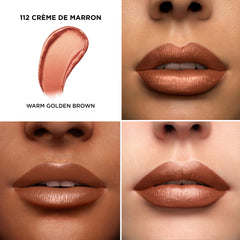 Lancôme L'Absolu Rouge Crème de Marron: emballage luxe et couleur riche.