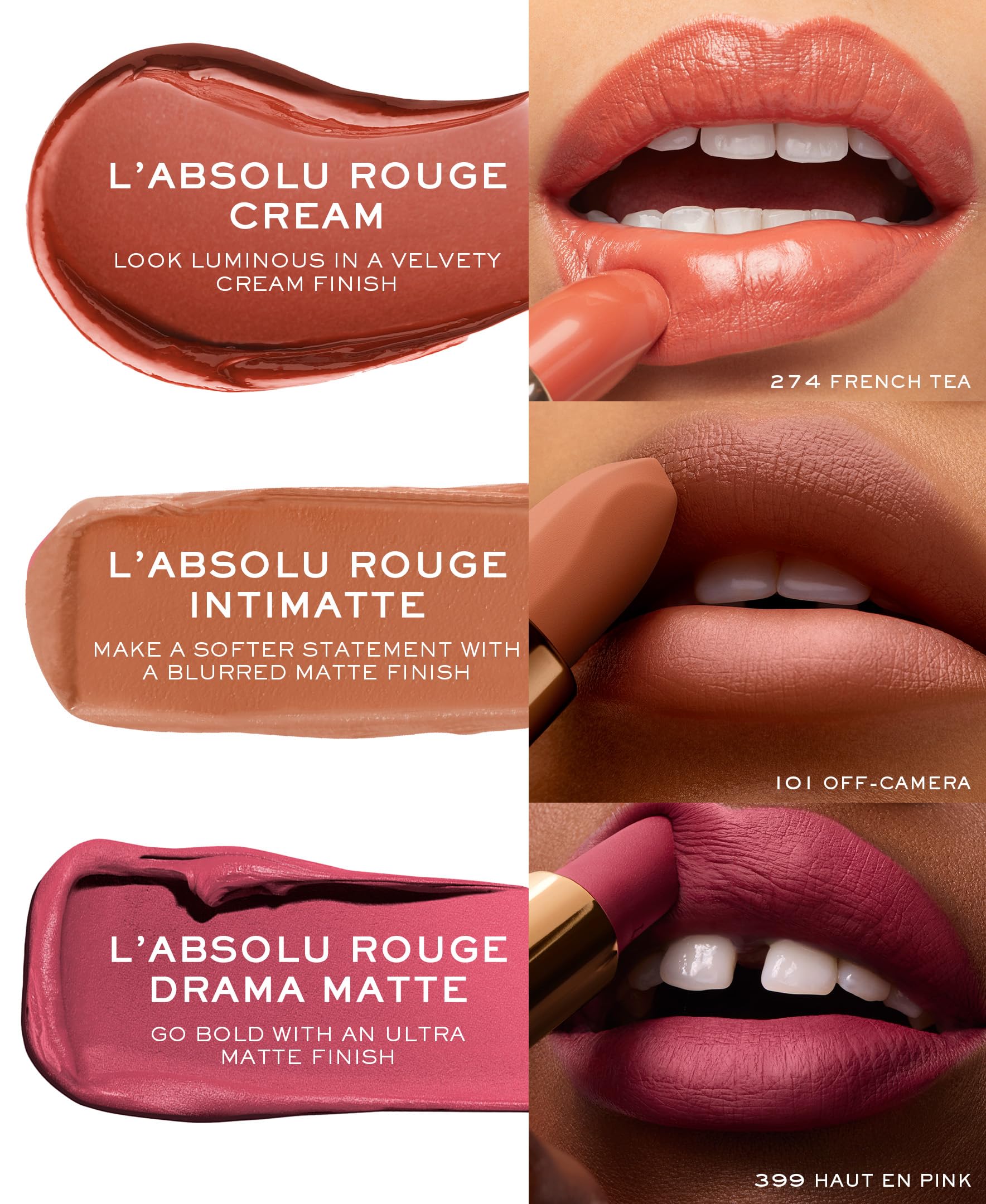 Teinte figue polyvalente de Lancôme L'Absolu Rouge 265 Delice de Figue.