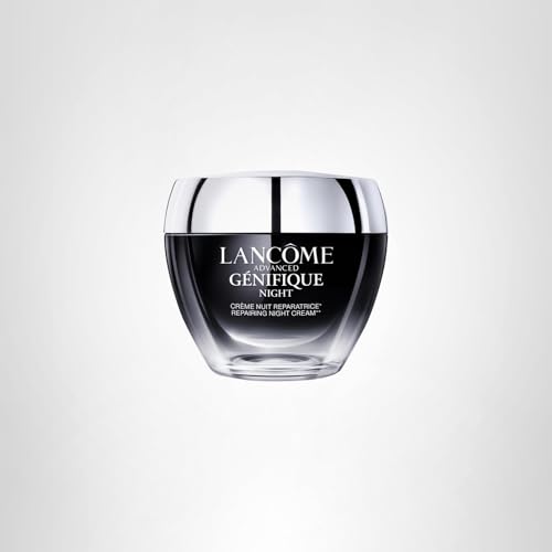 Lancôme Advanced Génifique Night Cream – Ceramides triples renforcent l’hydratation de la barrière nocturne.