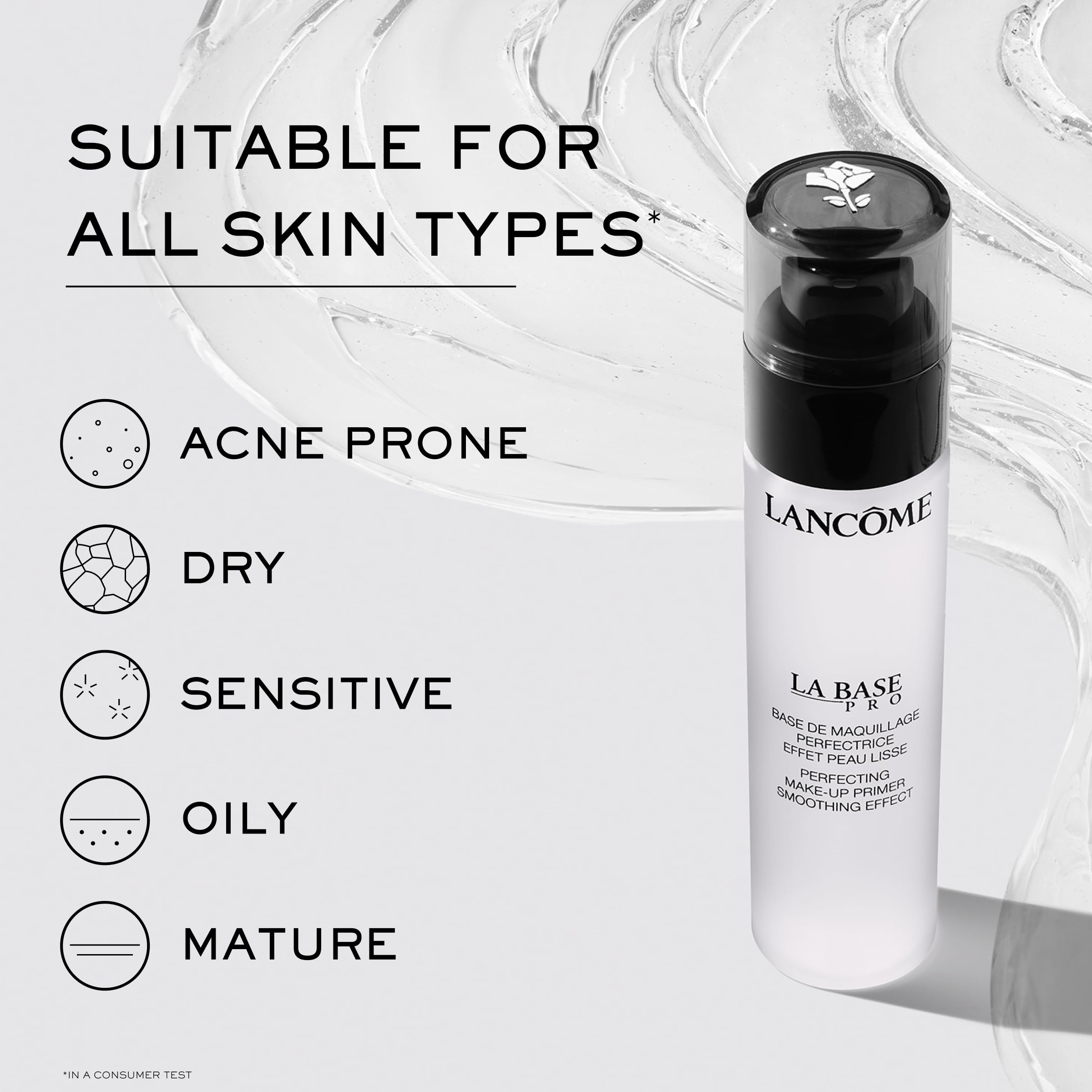 Lancôme La Base Pro – application uniforme et aide le fond de teint à glisser