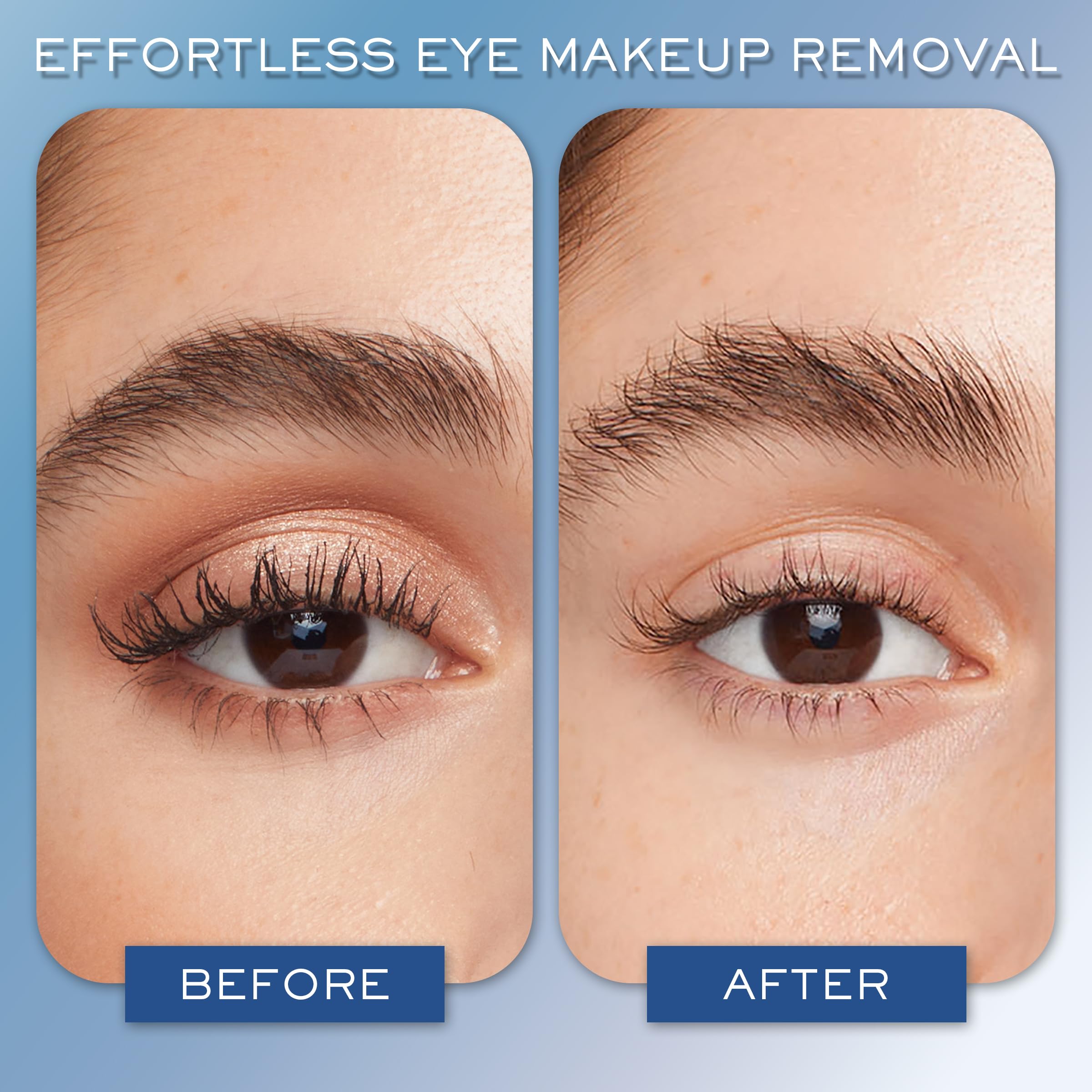 Lancôme Bi‑Facil, technologie bi-phase: huile dissout maquillage et eau purifie.