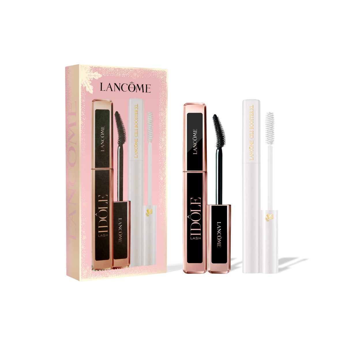 Lancôme Cils Booster XL primer, brosse lisse pour application fluide et préparation des cils