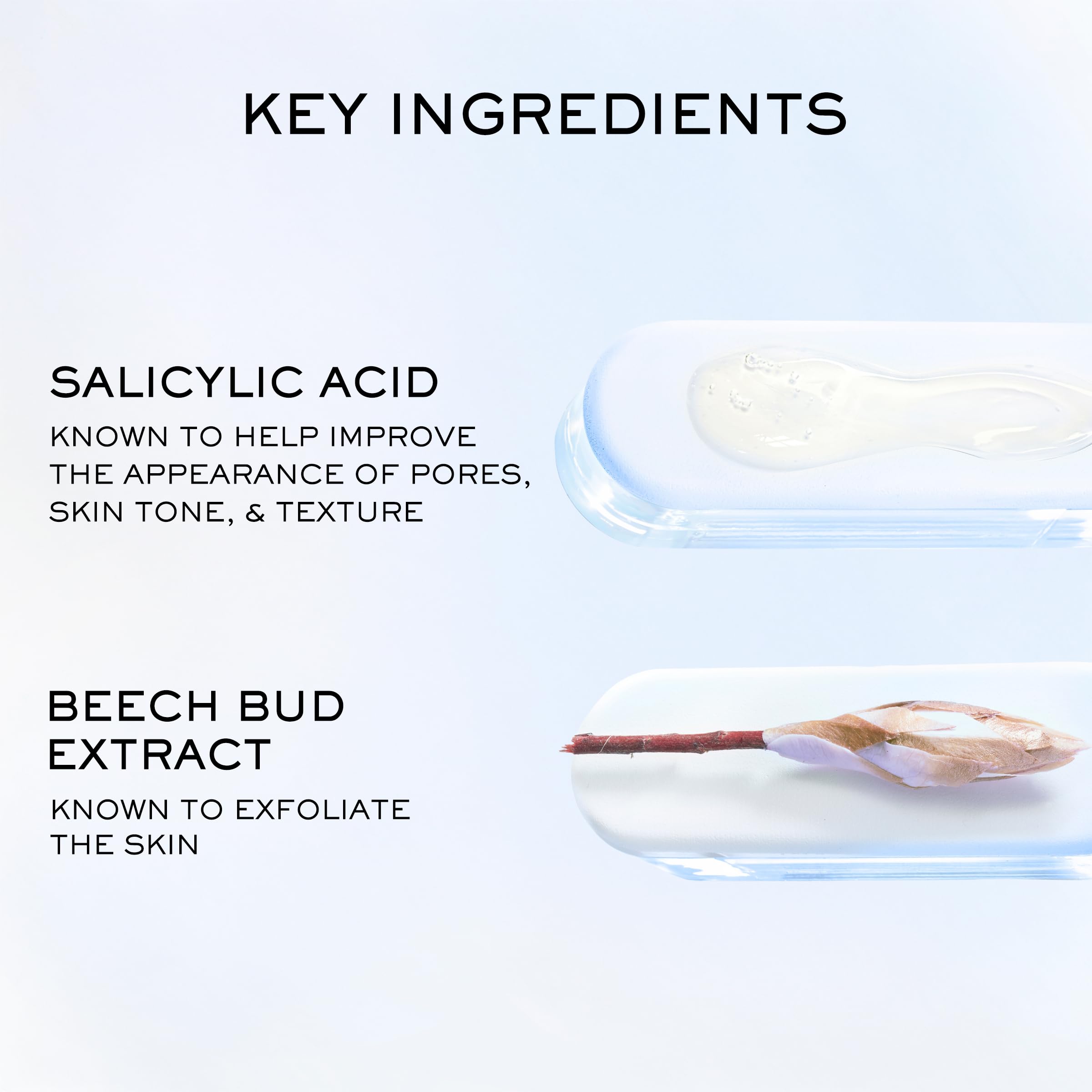 Lancôme Clarifique – pores visiblement réduits et visage plus net.