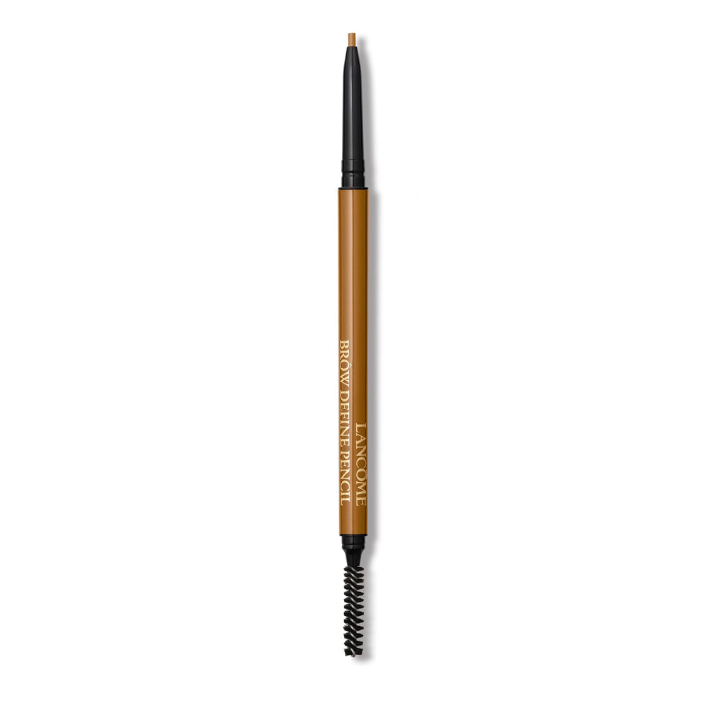 Lancôme crayon sourcils précis avec brosse, définition naturelle et tenue durable.