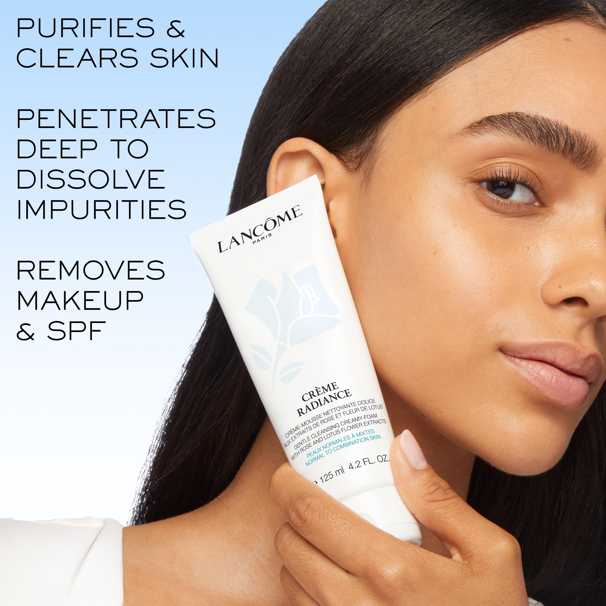 Lancôme Crème Radiance – démaquillage-imperméable sans dessèchement.