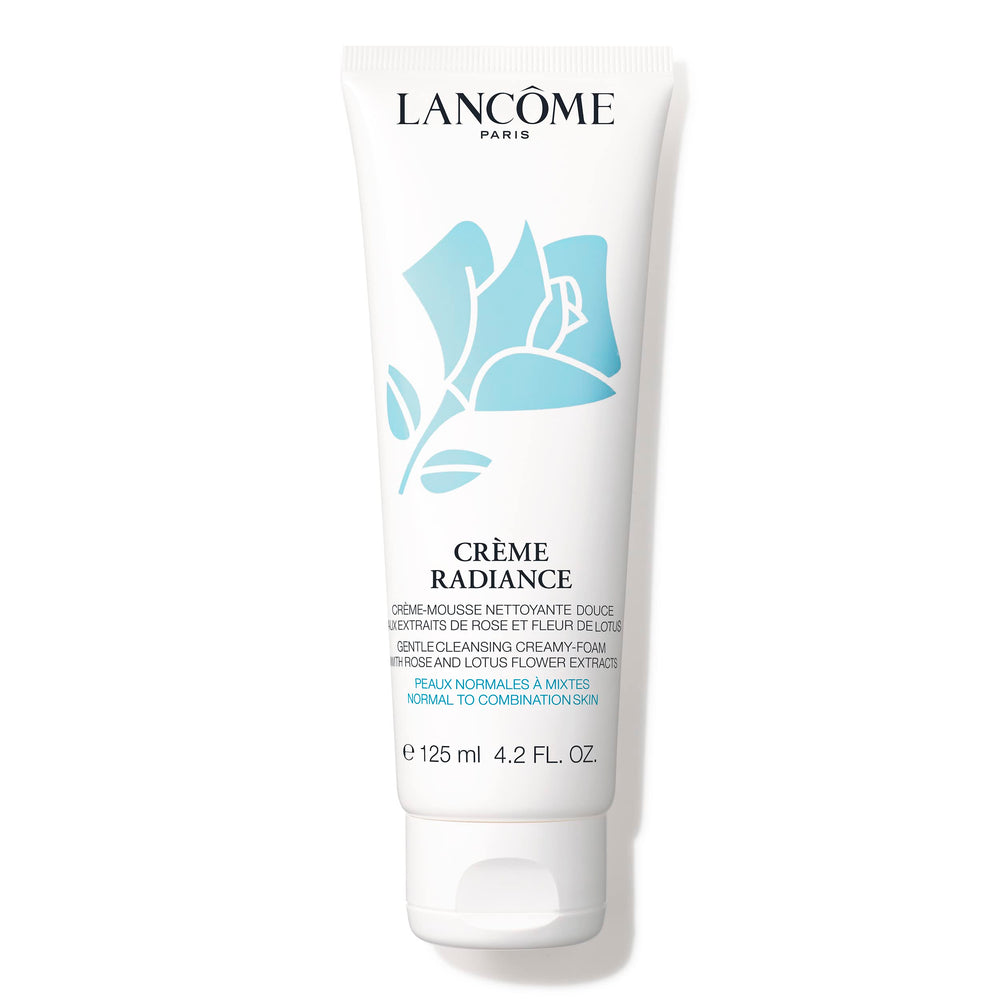 Lancôme Crème Radiance – nettoyage crème-mousse purifiant, purifie les pores en douceur.