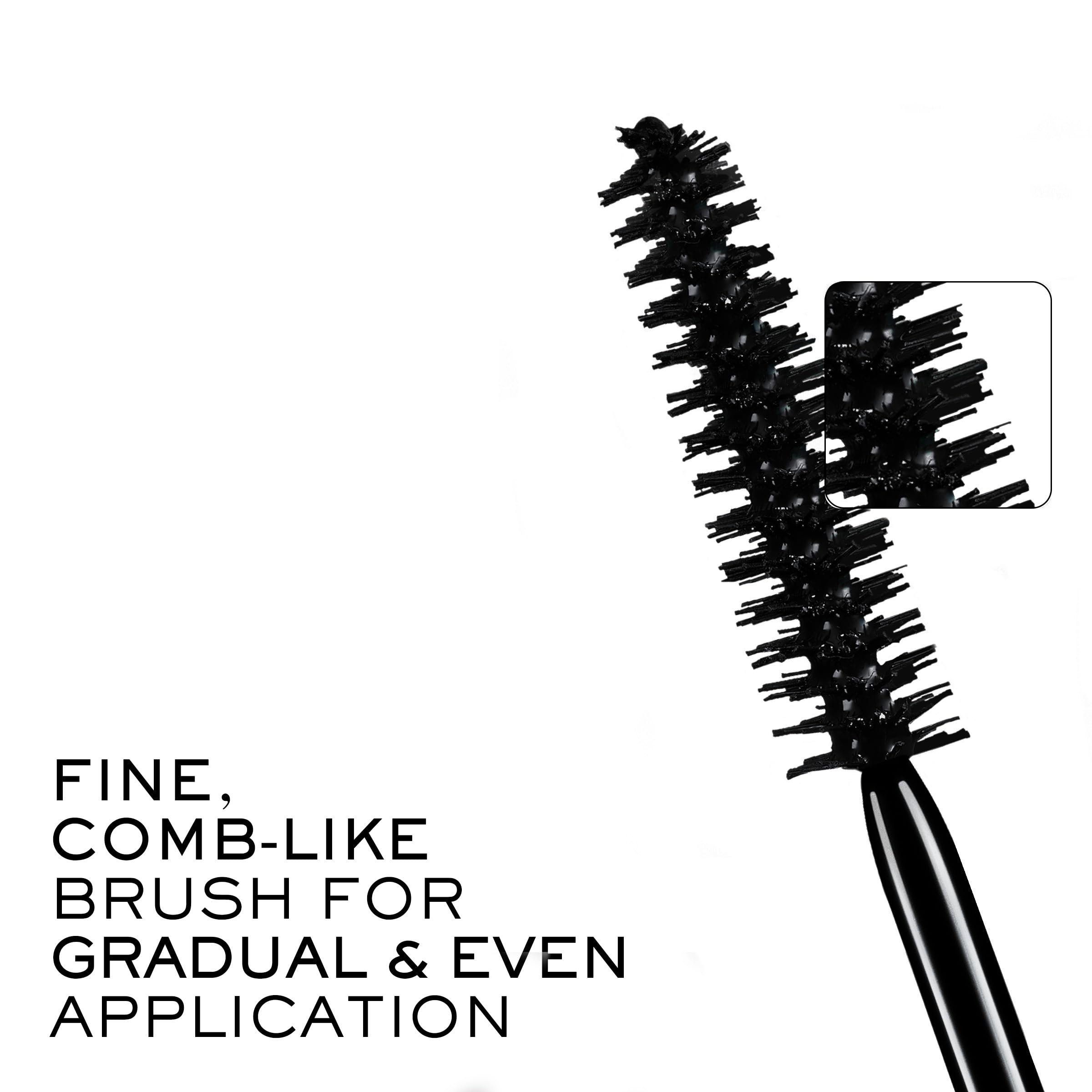 Lancôme Définicils application sans paquets pour un fini net.