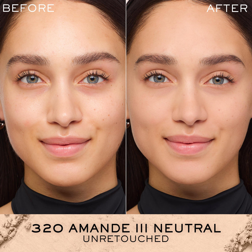 Lancôme Dual Finish application sèche pour une couvrance progressive et naturelle