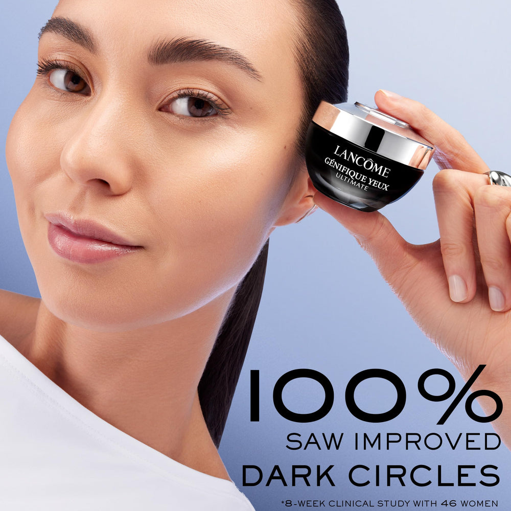 Lancôme Génifique Crème Yeux — texture velours, application douce
