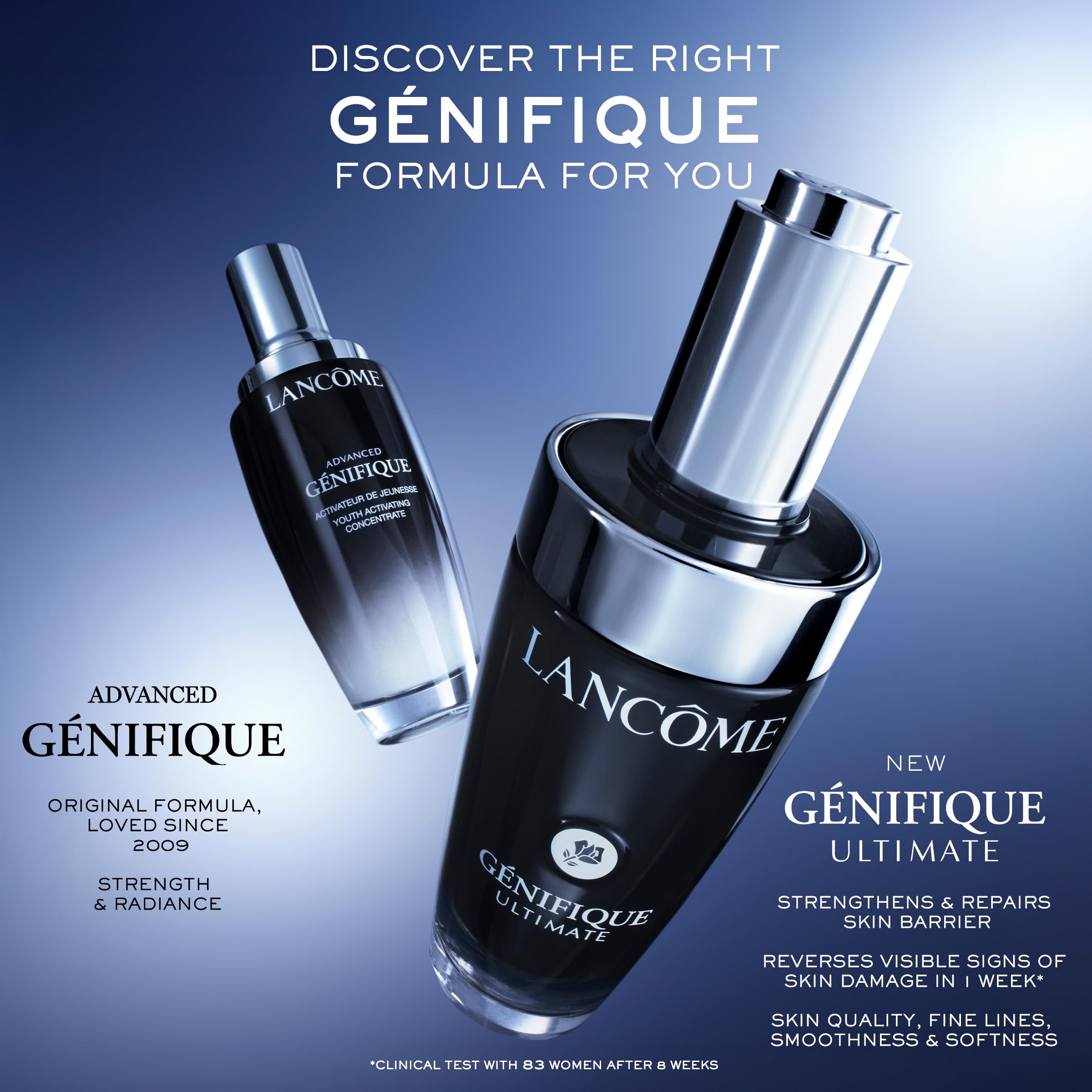 Lancôme Génifique, gouttes-pipette, application précise pour une hydratation ciblée