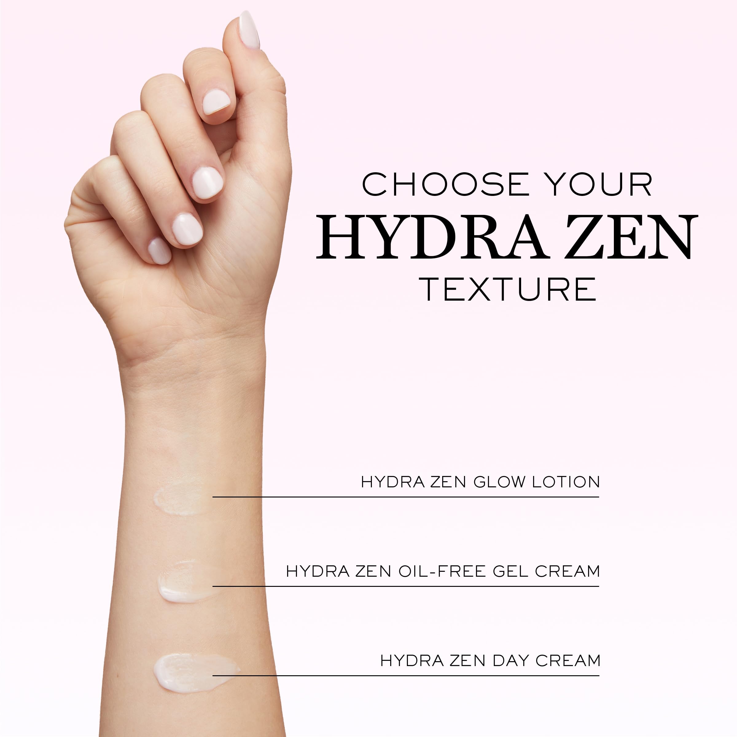 Lancôme Hydra Zen, rituel quotidien pour peau hydratée et apaisée.