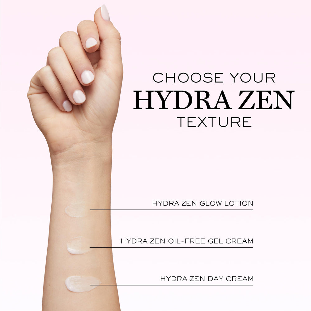 Lancôme Hydra Zen, rituel quotidien pour peau hydratée et apaisée.