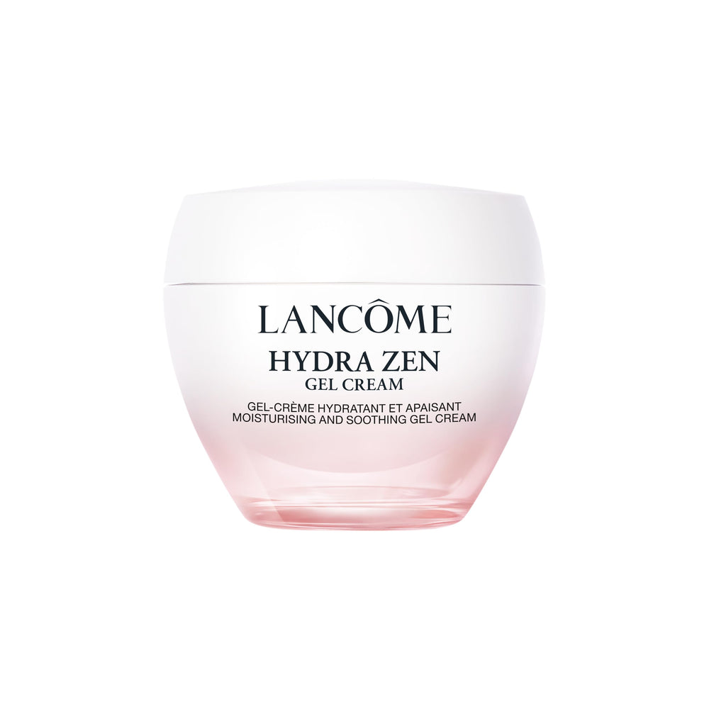 Lancôme Hydra Zen Gel Crème – flacon élégant pour hydratation légère et apaisement.