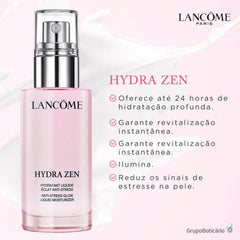 Texture légère de Hydra Zen Glow prête à hydrater tout au long de la journée
