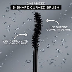 Lancôme Hypnôse Drama Extreme, longueur accentuée pour des cils visibles et définis.