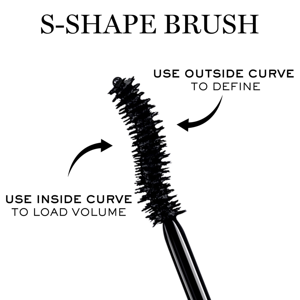 Lancôme Hypnôse Drama – application homogène grâce à la brosse en S.