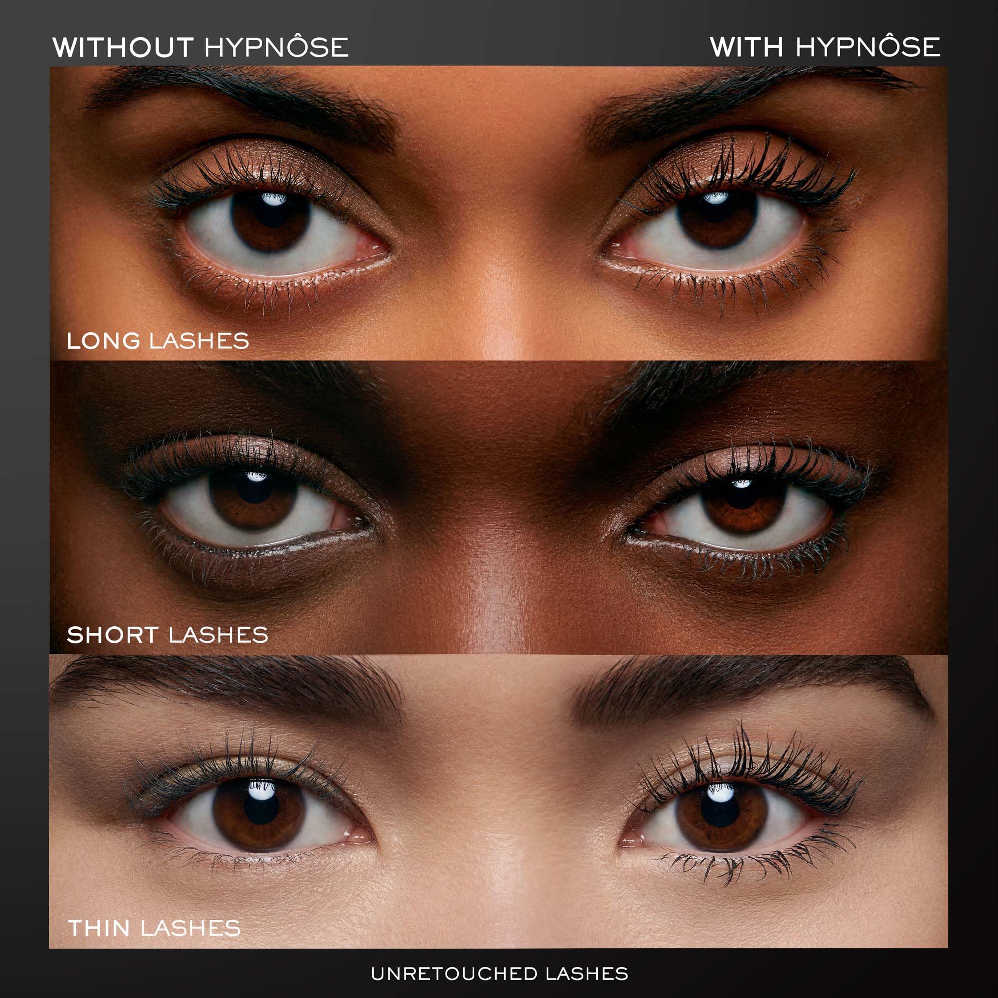 Lancôme Hypnôse Mascara — application sans paquets pour un regard net et précis.