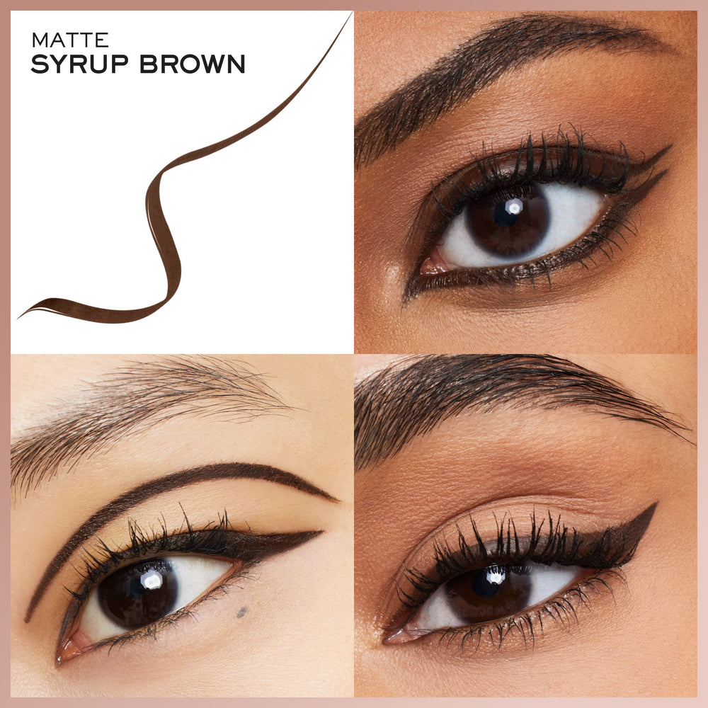 Lancôme Idôle Liner trace nette le long des cils.