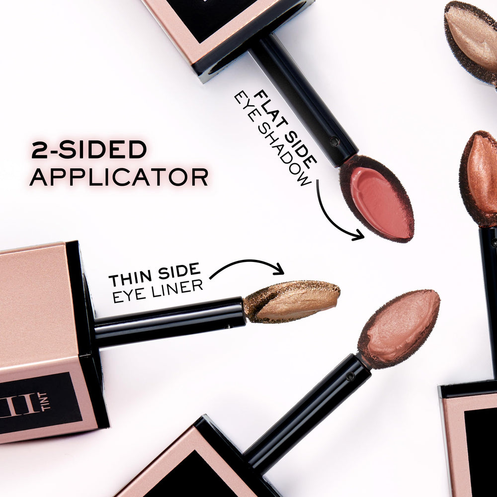Lancôme Idôle Tint Matte Strawberry Latte, teinte matte polyvalente sur yeux.