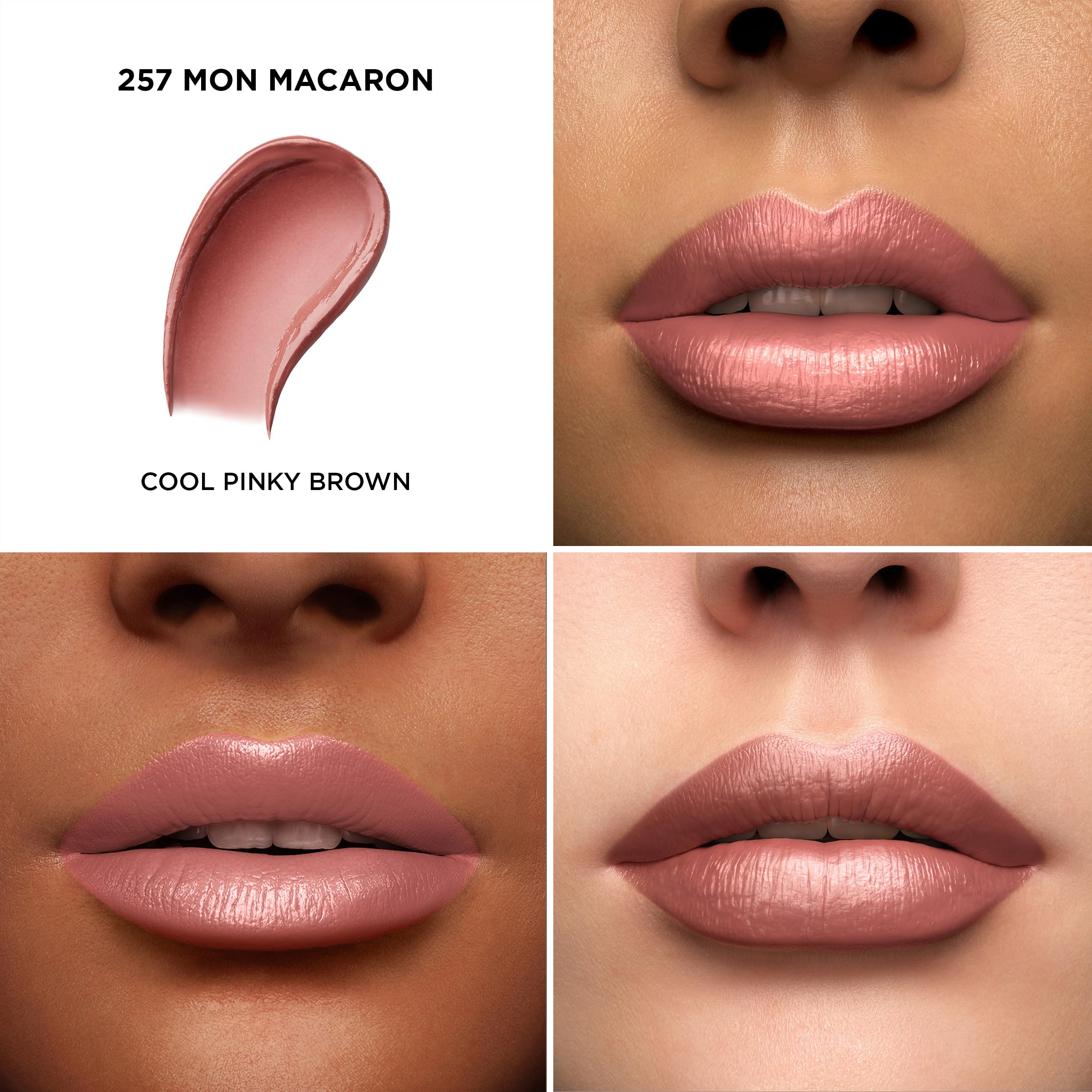 Texture crème satinée de Lancôme L'Absolu Rouge Hydratant lors de l’application