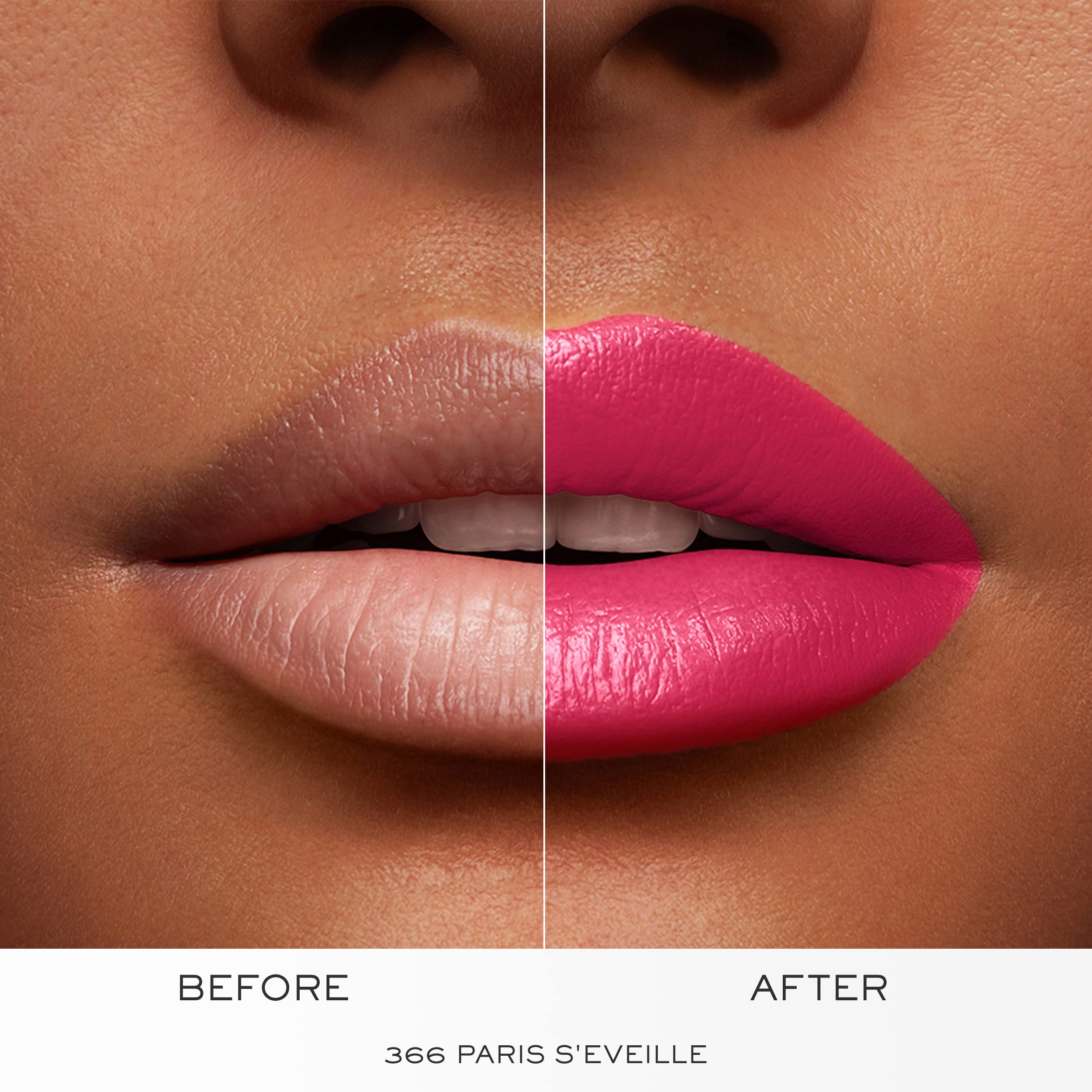 Lancôme L'Absolu Rouge Crème — longue tenue sans bavure pour une journée active.