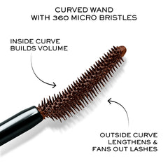 Lancôme Idôle Mascara levée des cils pour un regard naturellement ouvert.