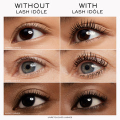 Lancôme Lash Idôle adapté aux yeux sensibles pour confort durable.