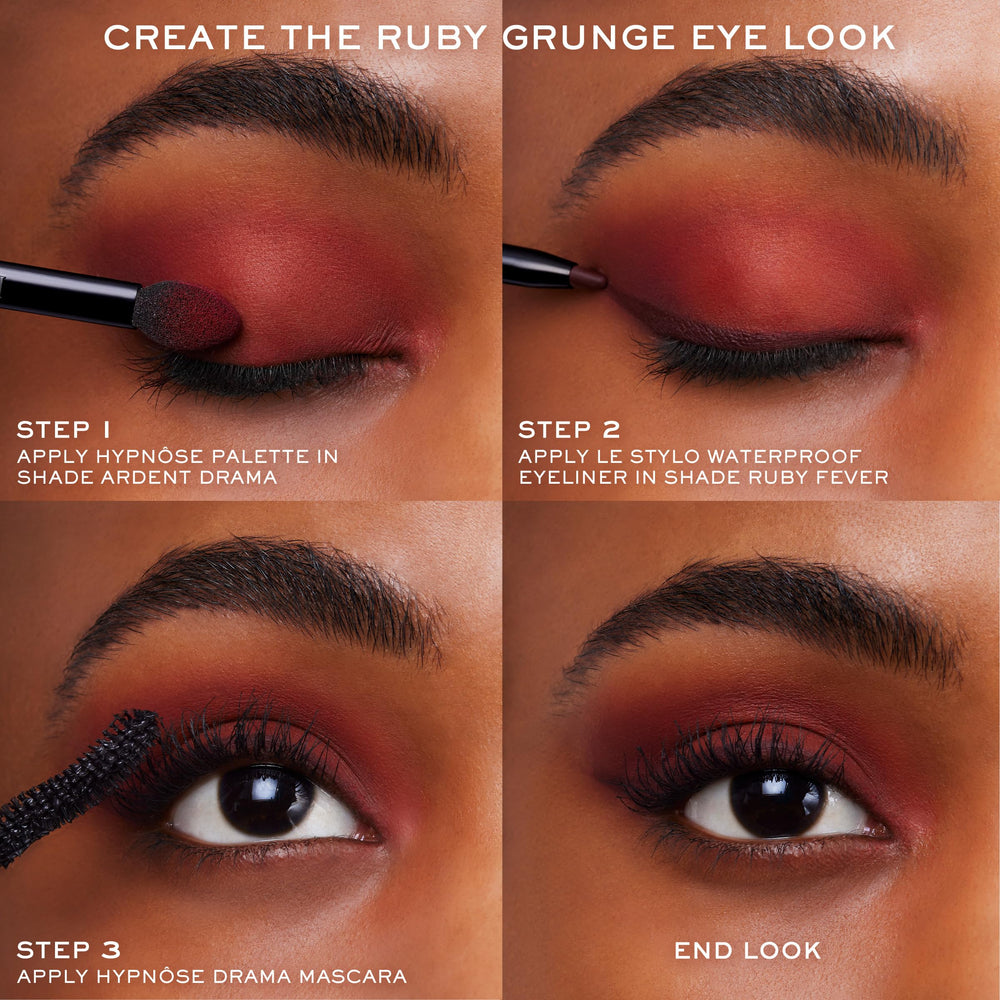 Lancôme Le Stylo Eyeliner Waterproof – teinte Ivy pour un regard profond.