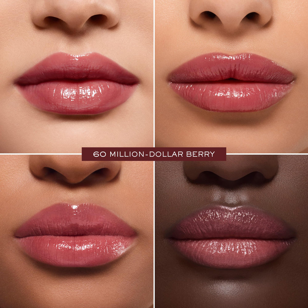 Texture légère et non collante de Lip Idôle Butterglow pour un confort longue durée.