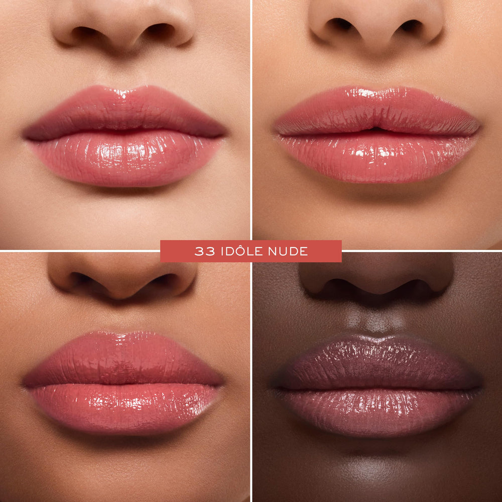 Lancôme Lip Idôle Butterglow 14 teintes pour toutes les carnations.