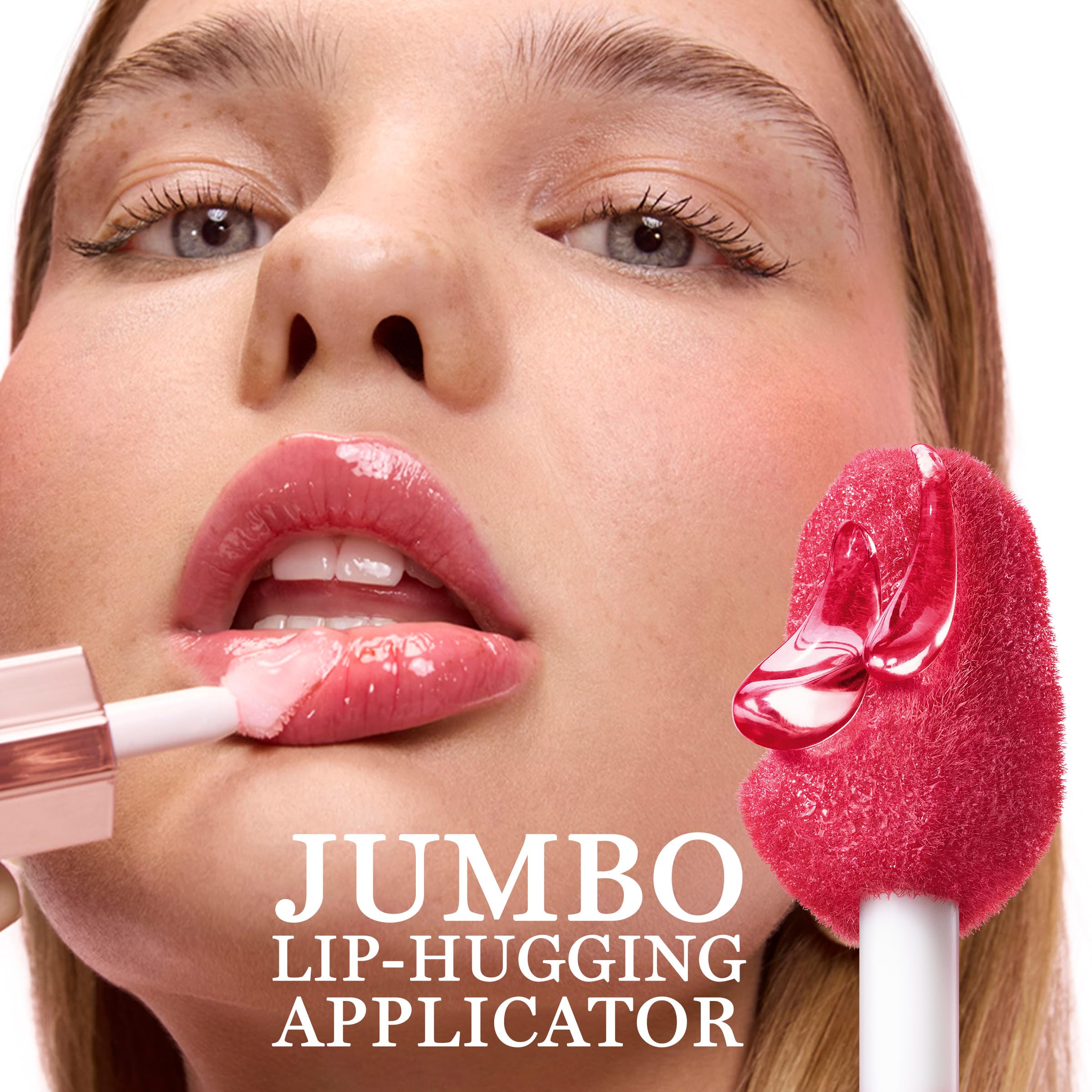 Lèvres brillantes en 3D avec Lip Idôle JuicyTreat pour un effet pulpeux
