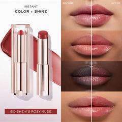 Lancôme Lip Idôle Squalane-12 Butterglow Balm – réduction visuelle des ridules verticales