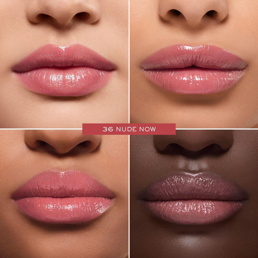 Lip Idôle Butterglow glisse facilement, parfait en déplacement.