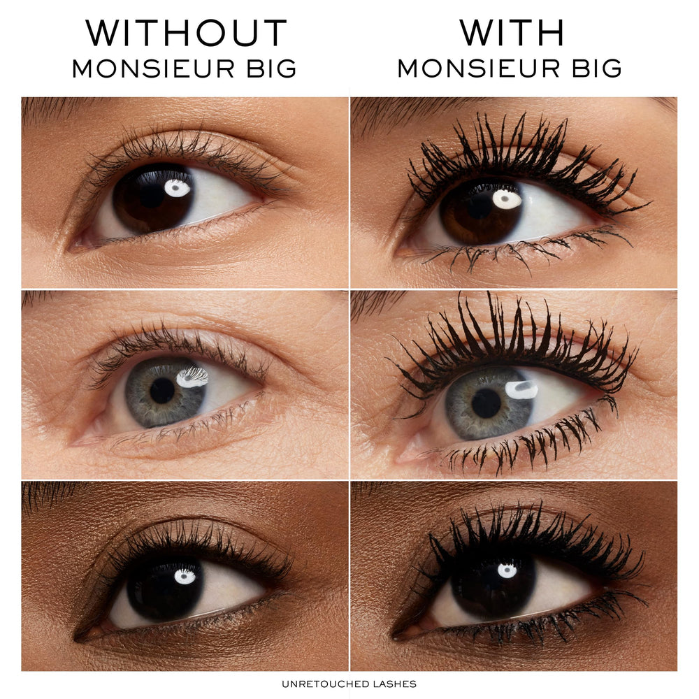 Lancôme Monsieur Big Mascara - couleur noire intense.