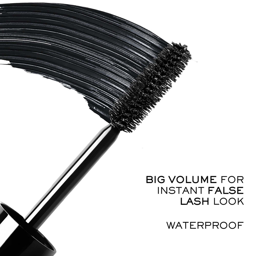 Lancôme Monsieur Big – longueur et densité maîtrisées grâce à la brosse douce.