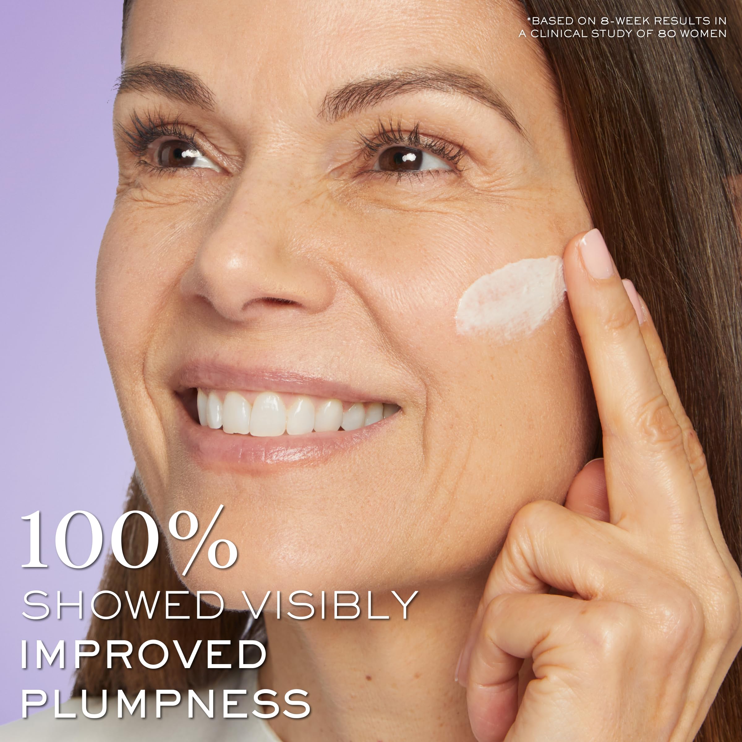 Texture satinée de la crème Lancôme Rénergie HP.N pour une peau lisse.