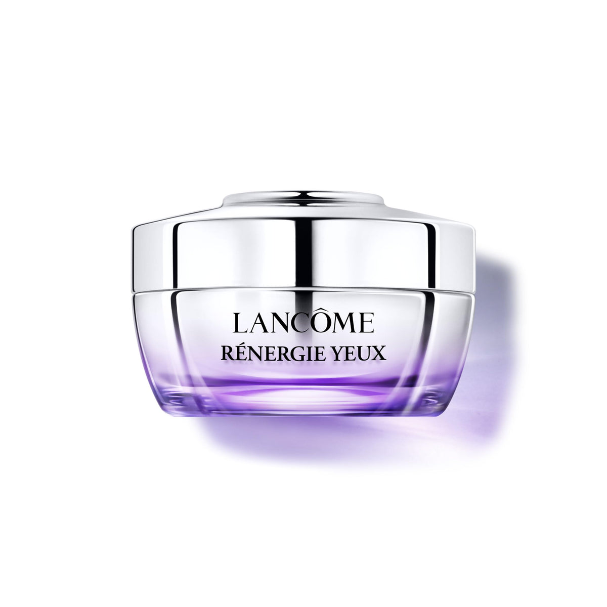 Lancôme Rénergie Crème contour des yeux, bouteille-pompe, hydratation durable.