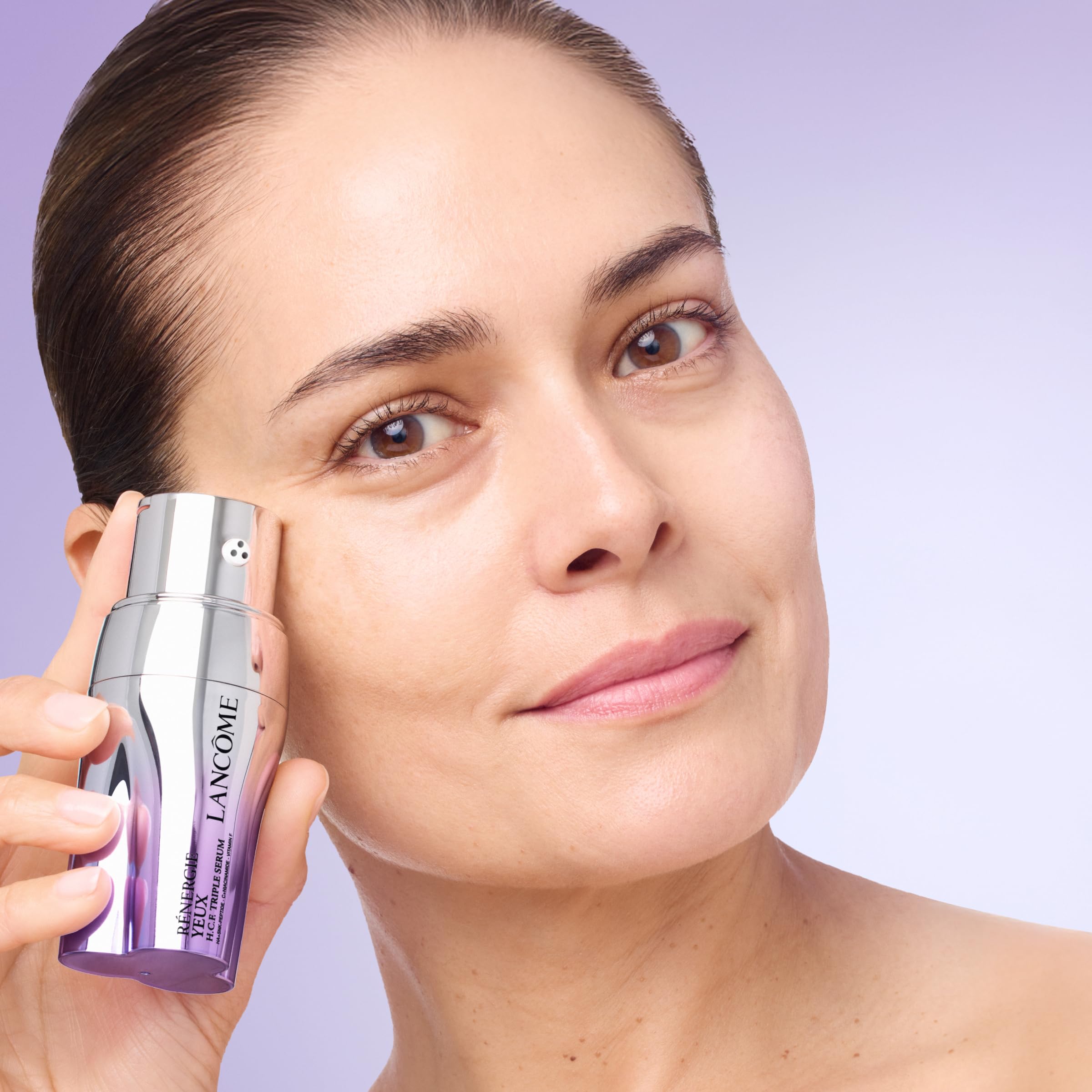 Lancôme Rénergie H.C.F. Sérum Contour des Yeux — routine matin et soir pour un regard plus éveillé.