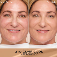 Fini lumineux et naturel du fond de teint Lancôme sur la peau