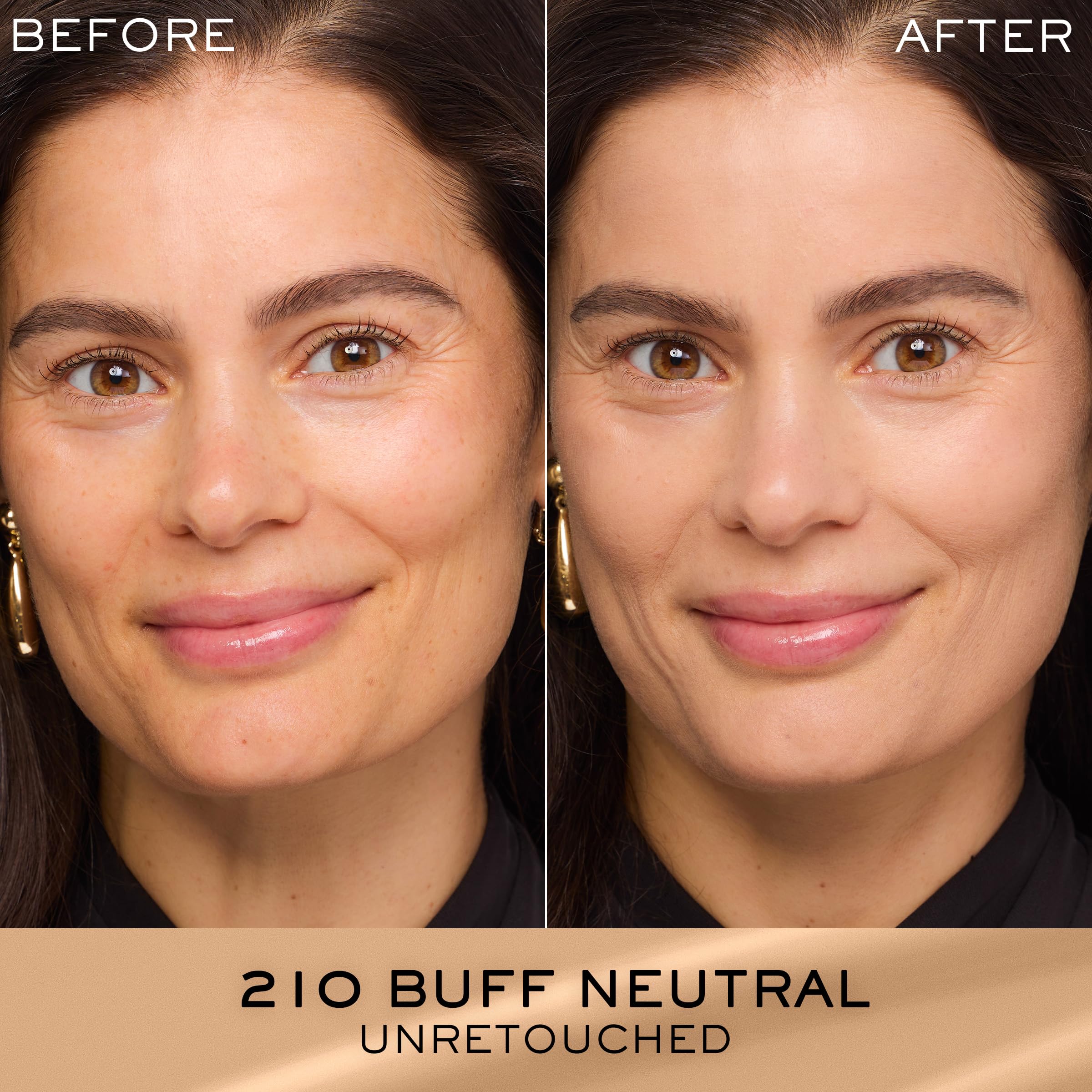 Lancôme Renergie Lift Fond de Teint - texture lumineuse révèle un fini naturel et éclatant.
